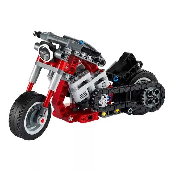 Lego Technic: Motocicleta 42132 - 163 Peças